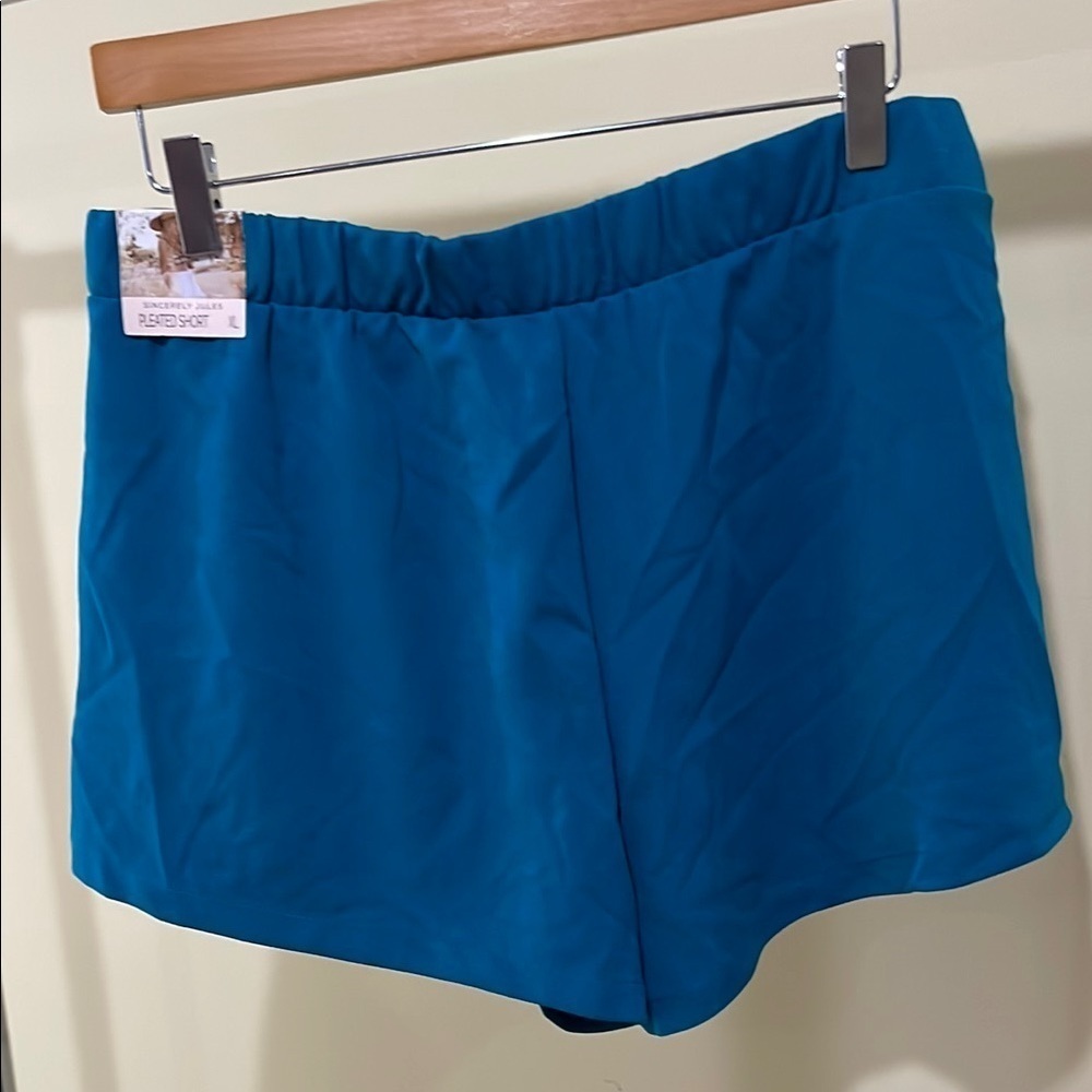 Sincerely Jules Shorts Women's Shorts Blue XL